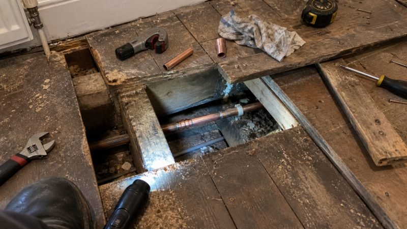 Burst Pipe Repair in Fareham