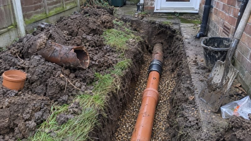 Sewer Line Repair in Fareham